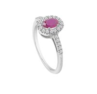 Anello Salvini Donna in Oro bianco Rubino 0.8 Ct 20075158 - 20075158